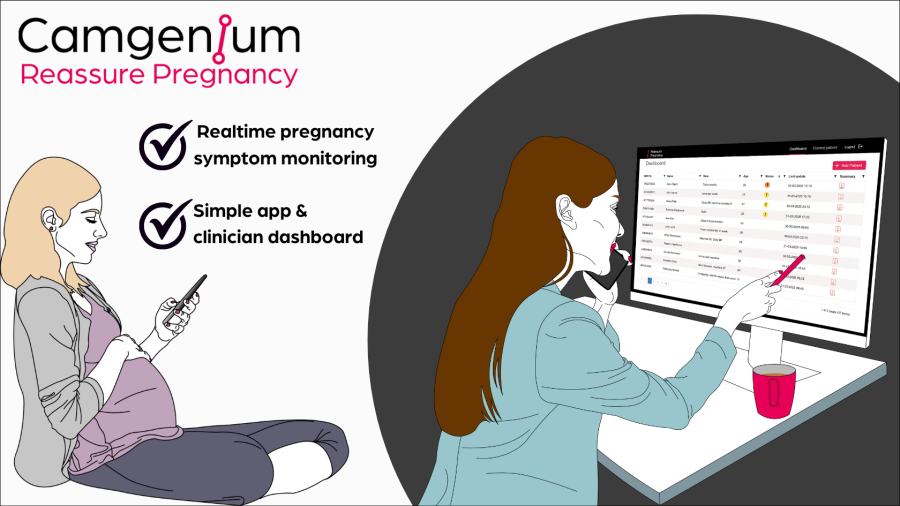 Camgenium is Supporting Antenatal Care with MedTech App Reassure Pregnancy